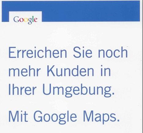 Google Maps Einladung